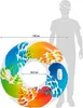 Spielring 122cm Rainbow Color mit Griffen Produktbild-Vorschau 11