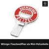 LANOLU Lustiger Flaschenöffner POLIZEI AUFMACHEN, Produktbild-Vorschau 2