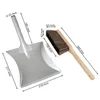 1 Set Kehrgarnitur Metallset Kehrschaufel mit Metallgriff Produktbild-Vorschau 2