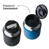 Thermobehälter für Essen - Edelstahl, 800ml, bruchfest, Produktbild-Vorschau 3