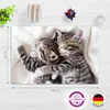 Schreibtischunterlage für Kinder - abwaschbar – schmusende Produktbild-Vorschau 2