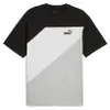 PUMA Herren Power Colorblock Tee Baumwolle T-Shirt Farbwahl Produktbild-Vorschau 4