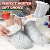 ASKSA Kuschelsocken Damen Herren, Dicke Flauschige Socken Produktbild-Vorschau 6