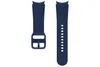 Two dark blue watch straps are shown against a white background. Produktbild-Vorschau