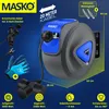 MASKO® Automatik Kabeltrommel Verlängerungskabel mit 3-Fach Produktbild-Vorschau 7