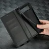 Hülle für Google Pixel 7A Kohlefaser Leder Brieftasche Produktbild-Vorschau 7