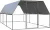 vidaXL Gabbia per polli da esterno 3x6x2 m Acciaio zincato Anteprima dell’immagine prodotto 5