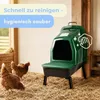 Legenester für Hühner mit Füßen Legenest Kunststoff Produktbild-Vorschau 7