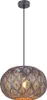 LED Pendellampe, Orientalisch, Metallschirm, silber, D 30 Produktbild-Vorschau 1