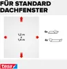 tesa Fliegengitter Dachfenster Insektenschutz Fenster ohne Produktbild-Vorschau 3