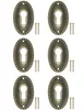 'FUXXER Schlüsselschilder, 23 x 37 mm, Bronze, 6er Set' Produktbild-Vorschau 2