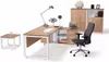 Büro Möbel Schreibtisch Aktenschrank Couchtisch 4tlg. Set Produktbild-Vorschau 5