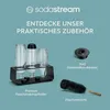 Marketing image showcasing SodaStream accessories. Produktbild-Vorschau