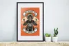 MuchoWow® MuchoWow® Gerahmtes Poster Totenkopf - Indisch - Produktbild-Vorschau 4