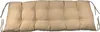 Gartenbankkissen, Beige, 150x40x8, Gartenkissen, Produktbild-Vorschau 4