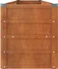 vidaXL Lit surélevé Rouillé 240x40x45 cm acier corten Voir les images du produit 4