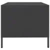 vidaXL Mobile TV nero 68x50x43,5 cm Acciaio laminato a Anteprima dell’immagine prodotto 7