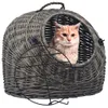 vidaXL Kosz transportowy dla kota szary 50x42x40 cm Podgląd zdjęcia produktu 2