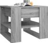The Living Store Couchtisch Grau Sonoma 55,5x55x45 cm Produktbild-Vorschau 8