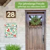 banjado Design Briefkasten Stahl silber mit Zeitungsfach Produktbild-Vorschau 4