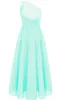Elegantes Ein-Schulter Prinzessin Kleid - Festliches Produktbild-Vorschau 2
