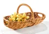 Kobolo kosz do zbiorów rattanowy kosz z rączką - pleciony Podgląd zdjęcia produktu 3