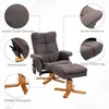 HOMCOM Relaxsessel Massagesessel mit Fußhocker Stauraum Produktbild-Vorschau 7