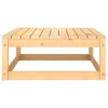 vidaXL Garten-Fußhocker mit Kissen Massivholz Kiefer -  Produktbild-Vorschau 4