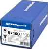 ABC SPEEDpoint Holzbauschraube Senkkopf T30 Teilgewinde Produktbild-Vorschau 3