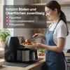 EVOCAMP Brandschutzmatte 30x30cm, feuerfest bis 982 °C, aus Produktbild-Vorschau 4