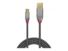 LINDY USB 2.0 Kabel Typ A/Mini-B Cromo Line M/M 1m Produktbild-Vorschau 3