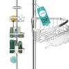 Teleskop Duschregal mit 3 Fach Anti-Rost Schutz (Version Produktbild-Vorschau 1