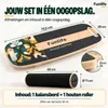 FunLife MOVE Balance Board, houten uitvoering met rol – Productafbeelding-voorbeeld 4