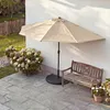 Parasol demi-rond Parla, demi-parasol balcon, UV 50+ Voir les images du produit 1