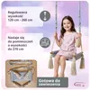 Create for you® - Drewniana Huśtawka dla Dzieci z Liną Podgląd zdjęcia produktu 4