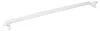 A white refrigerator door handle is shown diagonally against a white background. Produktbild-Vorschau