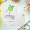 Mr. & Mrs. Panda Postkarte 2. Geburtstag - Weiß - Geschenk, Produktbild-Vorschau 3