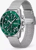 BOSS Chronograph Quarz Uhr für Herren mit Silbernes Produktbild-Vorschau 4