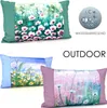 heimtexland ® Outdoorkissen Digitaldruck Blumen Lotus Produktbild-Vorschau 1