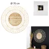 Horloge Rotin 70cm M2 - Home Deco Factory Voir les images du produit 3