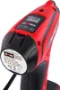 Close-up of a red and black Grafner 12V hand compressor. Produktbild-Vorschau