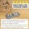 KaraLuna Napfunterlage aus Silikon mit Edelstahl Futternapf Produktbild-Vorschau 7