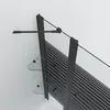 Badewannenaufsatz Schwarz matt 110 x 140 cm Duschtrennwand Produktbild-Vorschau 10