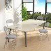 Chaise pliante Set de 4 Chaises de cuisine Rembourrées Voir les images du produit 5