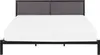 BELIANI Kovová posteľ čierna 180 x 200 cm rám postele s Náhľad obrázku produktu 5