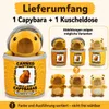 Capybara Kuscheltier in Dose, Plüschtier sortiert, ca. 19 Produktbild-Vorschau 9