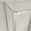 AICA 80x80x185cm U-Form Duschkabine Schiebetür mit 80×185cm Produktbild-Vorschau 5