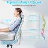 Kancelářská židle - Ergonomická kancelářská židle - Otočná Náhled obrázku produktu 2