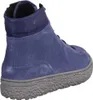 A single blue suede boot is shown from the back and side against a white background. Produktbild-Vorschau