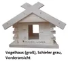 Vogelhaus (groß), Schiefer grau Produktbild-Vorschau 6